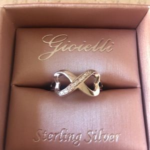 💕NEW 925 STERLING SILVER INFINITY RING💕